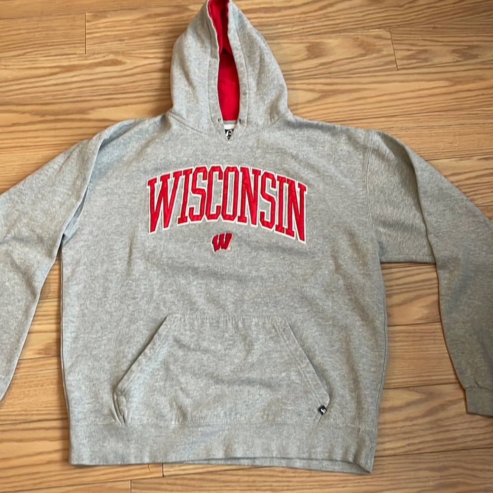 VINTAGE HOODIE WISCONSIN XL